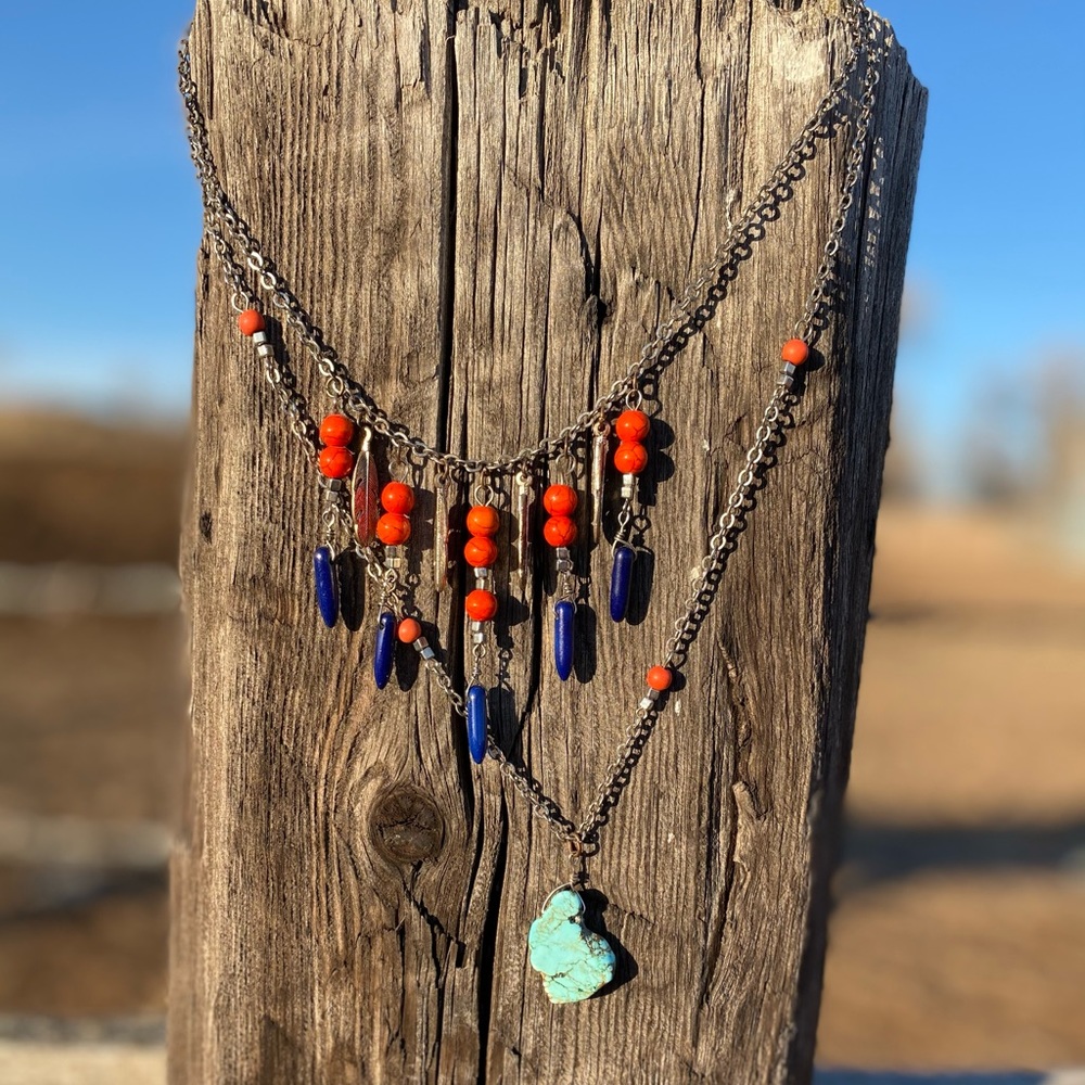 Fun multi-strand necklace